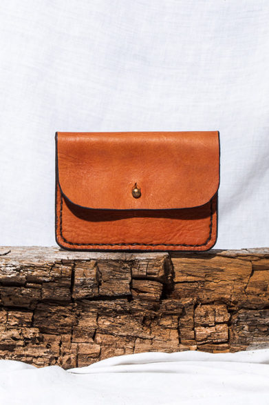 Tan Leather Purse | Purses | Wallet Coin Card Holder | Sustainable Fashion